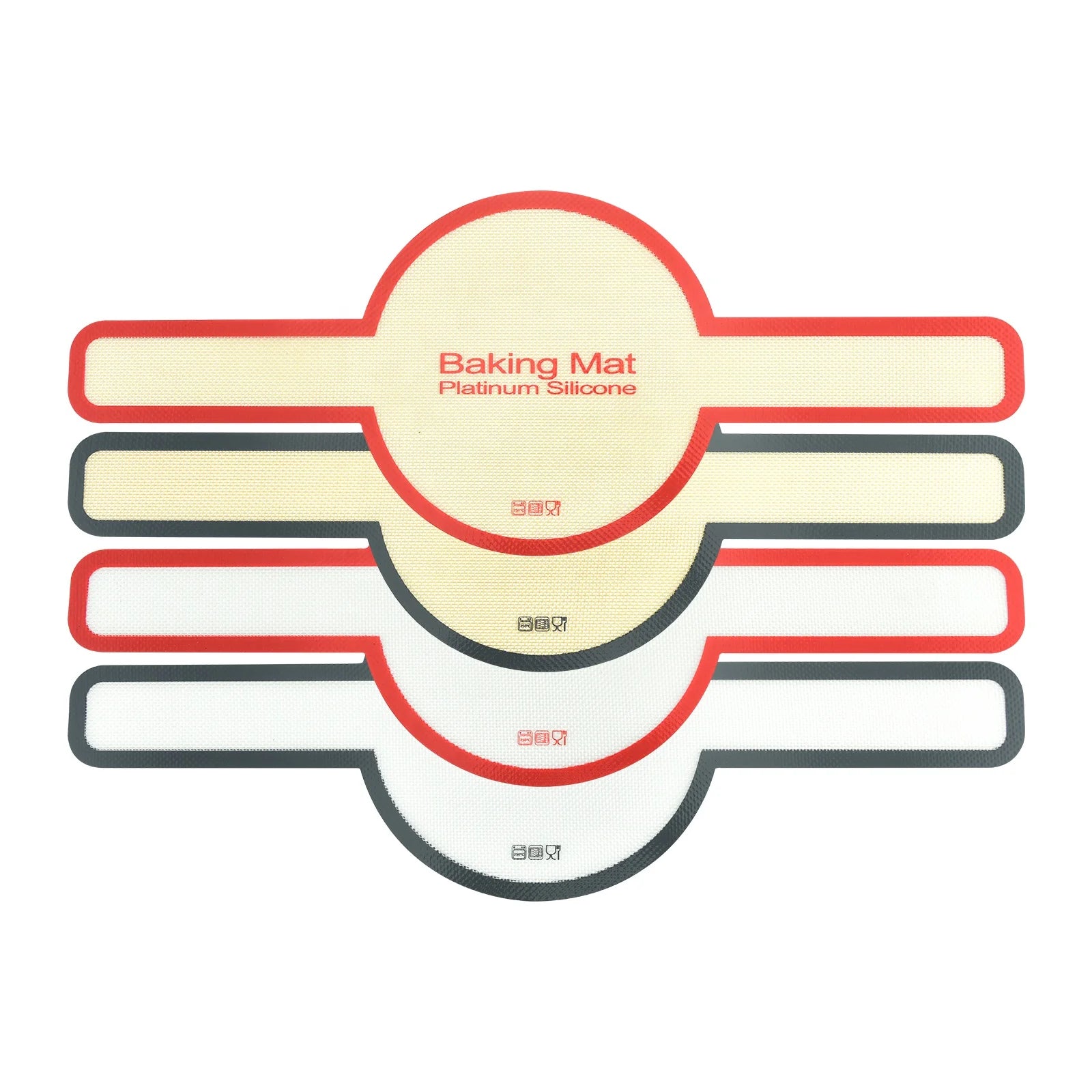 New Style Pizza Silicone Baking Mat Long Handle Silicone Liners Baking Mat Bread Sling Sourdough Silicone Bread Sling
