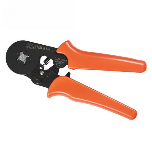 0.25-10mm2 Steel Tube Terminal Crimping Tool Hand Wire Crimper Plier HSC8 6-4A