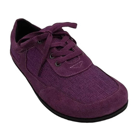 TipsieToes Daily Life Black Leather Casual Slip-on Fashion Trend Women Bare Foot Flat Sneakers Cushioning TPR Outsole Spring