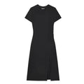Summer Hot Sale New Large Size Women's Clothing Hidden Meat Is Thin Solid Color Round Neck Dress Women