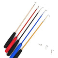 Eco-Friendly Kitten Catcher Stick Rod Three-Section Telescopic Retractable Cat Toy Funny Cat Teaser Wand Made EVA Modern