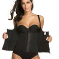 Wholesale Women Plus Size Neoprene Waist Slim Bodysuit Weight Loss Three-row Zipper Eco-Friendly Body Shaper