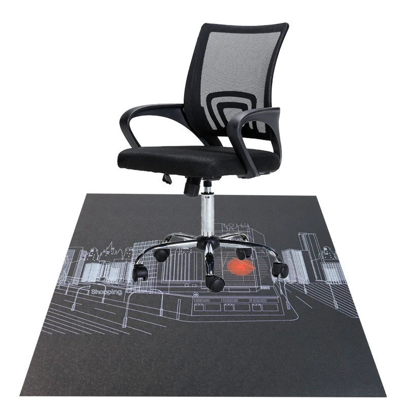Factory Wholesale Mat for Hair Stylist Waterproof Comfort Barber Shop Non-Slip Beauty Floor Mats Under Chair