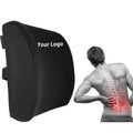 3D Mesh Breathable Washable Back Cushion Support Memory Foam Lumbar Cushion Pillow