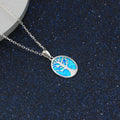 New Arrive Opal Stone Popular Silver Jewelry Opal Pendant for Women