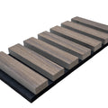 Handcraft Natural Walnut and Oak Acoustic Slat Wood Wall Panels for Office