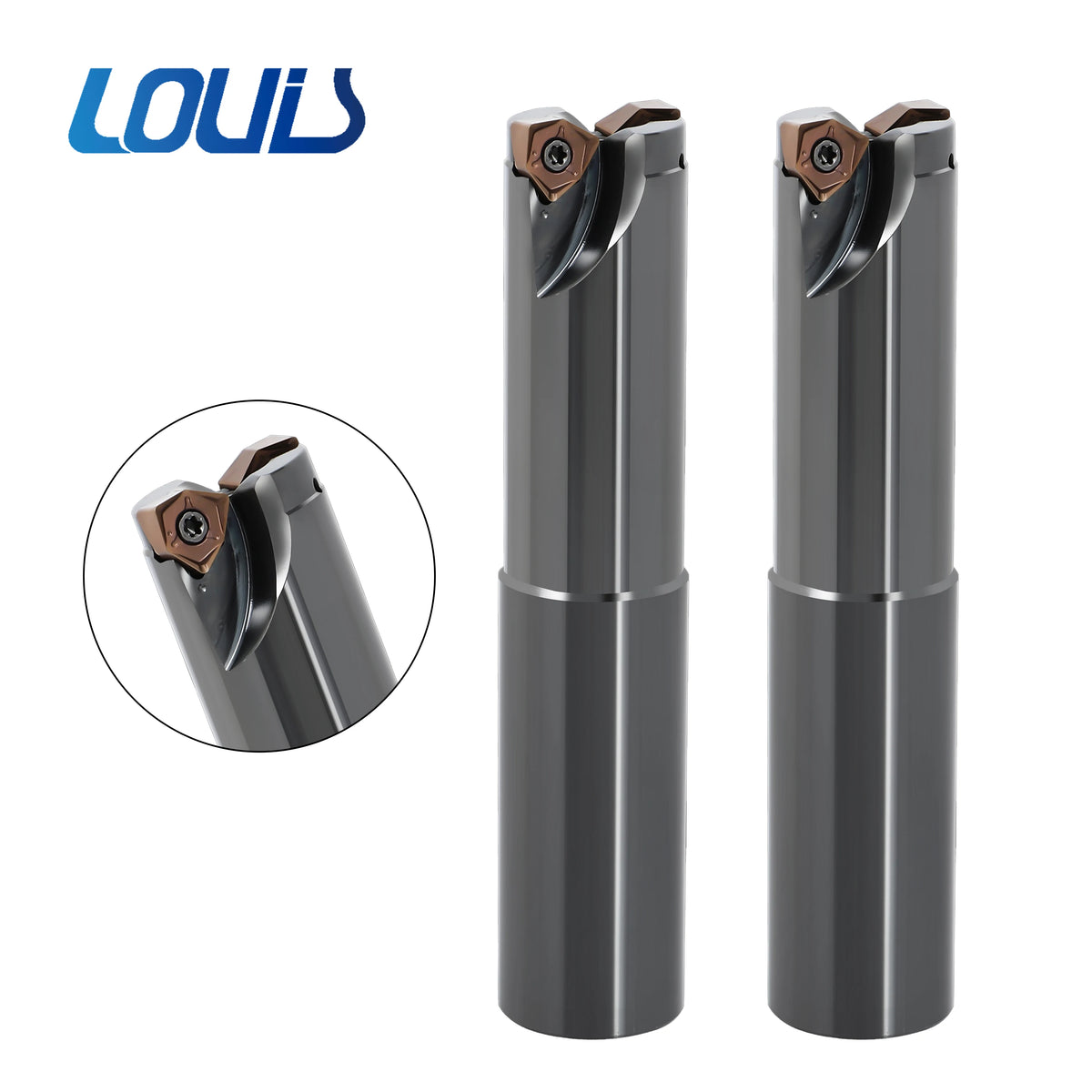 MFWN90 Fast Feed CNC Seismic Milling Rod 90 Degrees Right Angle WNMU05 Blades for Heavy Cutting Low Resistance Type End Mill