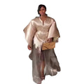New African Dresses for Women Clothing Two Piece Dress africa clothing Luxurious Fabric african dresses Pair with lace lingerie