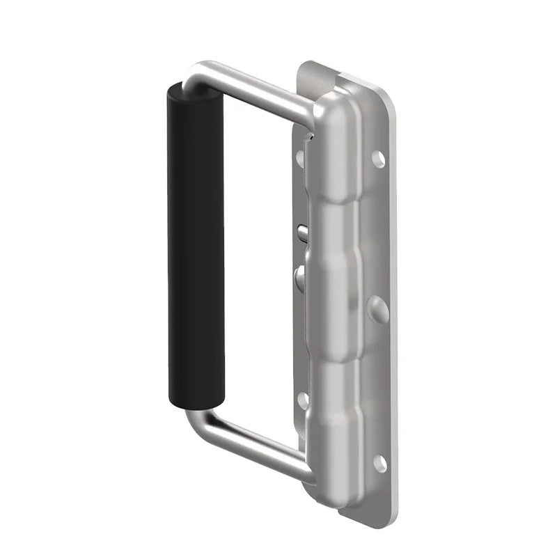 Stainless Steel Pull Chest Handle for Tool Boxes U-type Spring Folding Handle