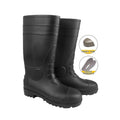 Custom Color Rubber Wellington Rain Boots with Steel Toe Safety PVC CE Certified Waterproof for All Seasons