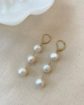 Handmade 14K Gold Filled Baroque Pearl Dangle Earrings Freshwater Stud Earrings for Women Trendy Wedding Jewelry & Gifts