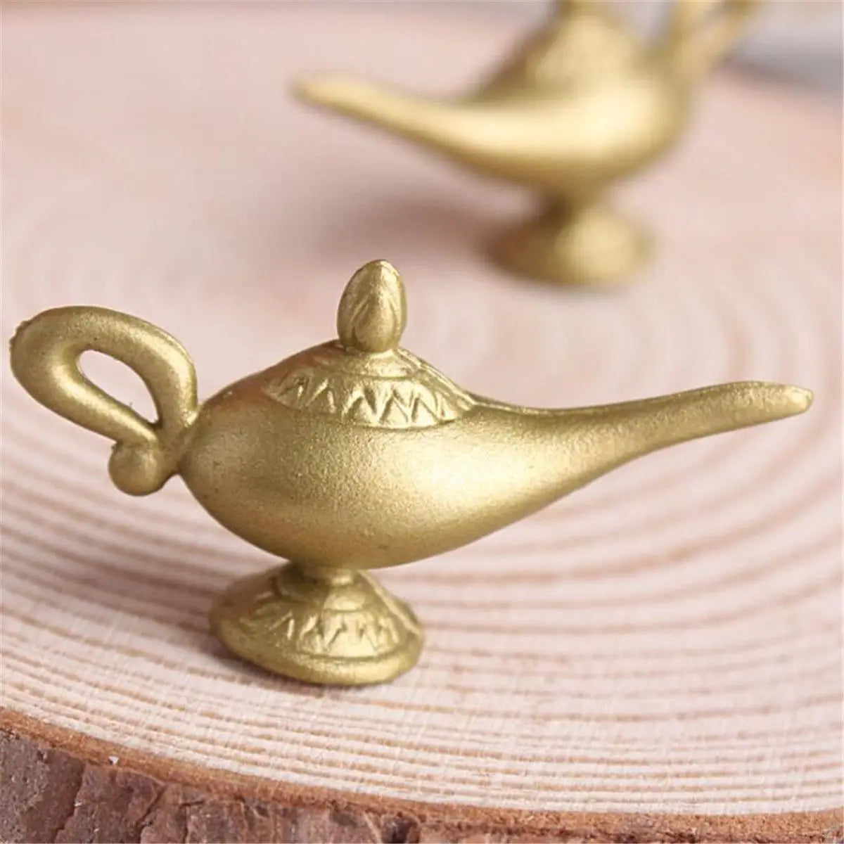 Mini Genie Lamp Miniatures Fairy Garden Decoration Moss Micro Landscape Ornament