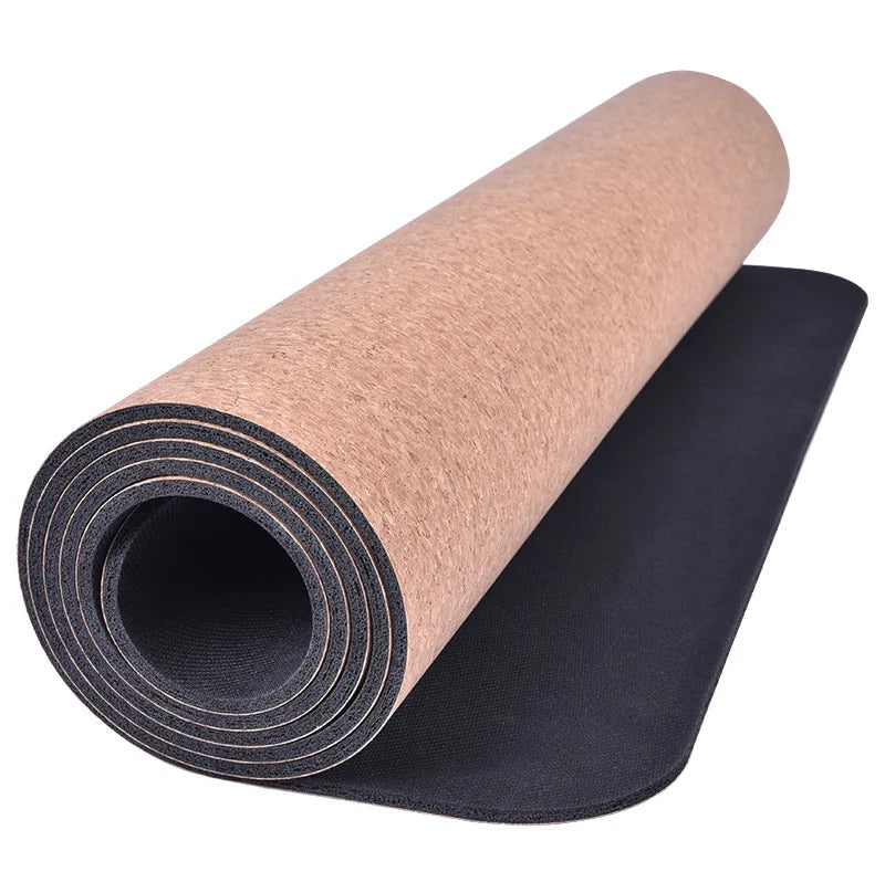 Custom Drop Shipping Fitness Thick Eco Friendly Natural Yoga Mat Cork Set for Women MegaBDM