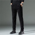Business Temperament Men Corduroy Casual Pants Fashion Trend Slim-fit Autumn and Winter New Straight Pants