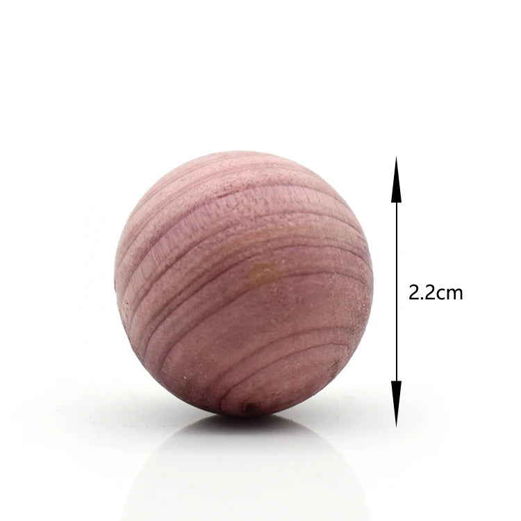 Aromatic Red Cedar Balls Storage Accessories 100% Natural Wood Cedar Blocks for Clothes Storage