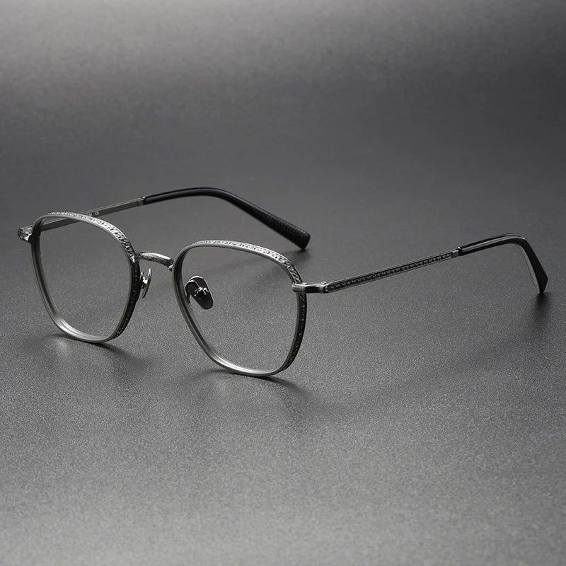 M3101 Fashion Flat Mirror Retro Metal Frame Optical Mirror Men'S and Women'S Optical Glasses Wholesale