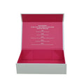 Custom Luxury Book Shaped Rigid White Paper Box Packaging Magnetic Gift Boxes for Skincare Packaging
