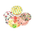 Custom Size Logo Washable Food Cloth Cotton Fabric Beeswax Bowl Cover Cotton Bag