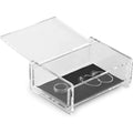 Personalised OEM Customized Clear Small Multipurpose Storage Box for Keepsakes Jewelry Trinkets Acrylic Box with Hinge Lid