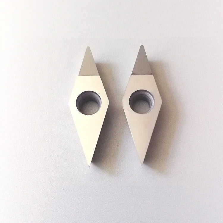 VCGW160402 VCGW160404 VCGW160408 PCD CBN Carbide Inserts for Aluminum Auto Wheel Hub Glass Fiber