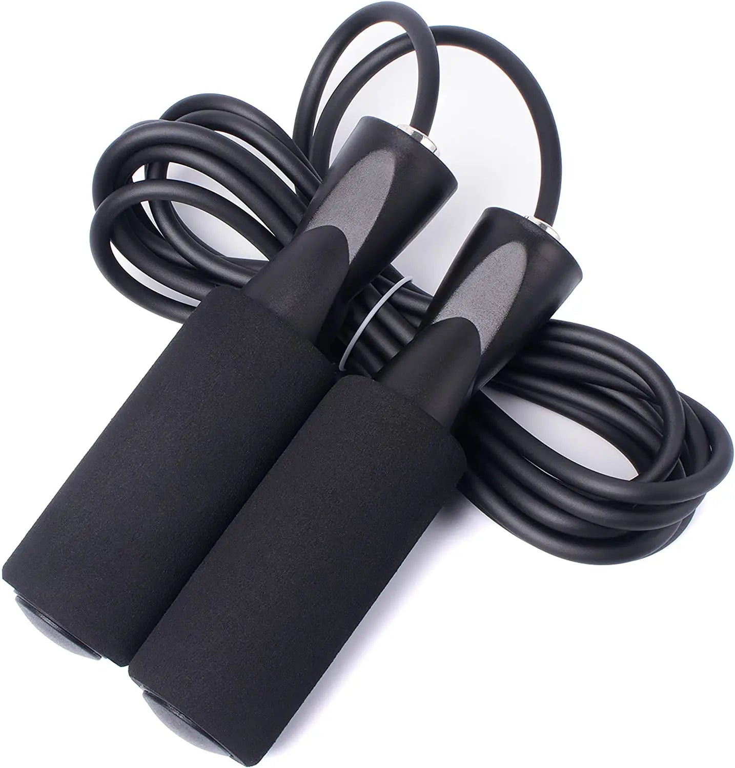 Professional Adjustable Steel Wire Anti-Tangle Jump Rope Fast Jump Rope Boxing Aerobics Endurance Exercise Sport Fitness Gym