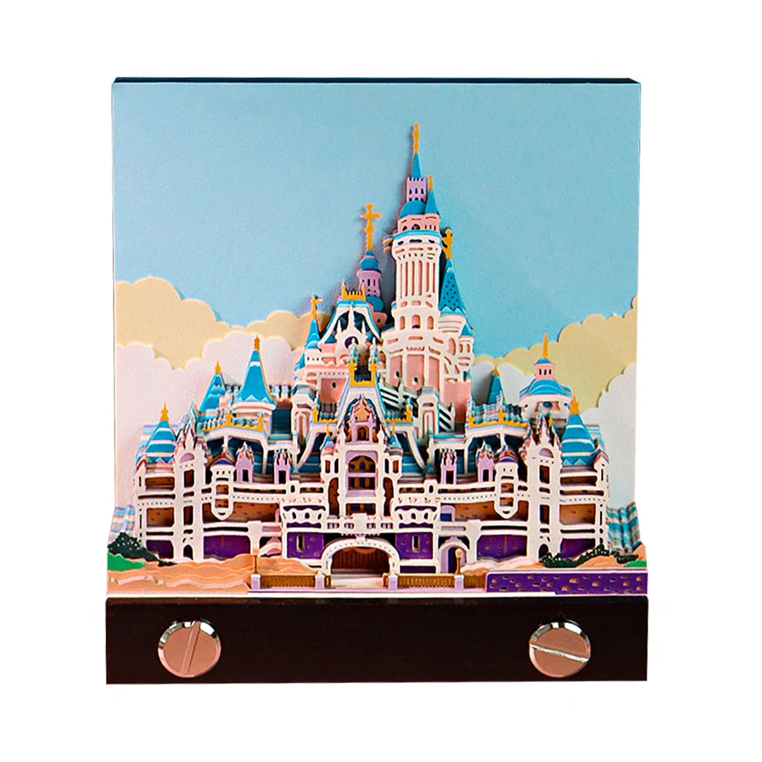 2027 Weekly Calendar Sweetmade 3D Memo Pad Fairytale Castle Bookmark Wedding Gift Box