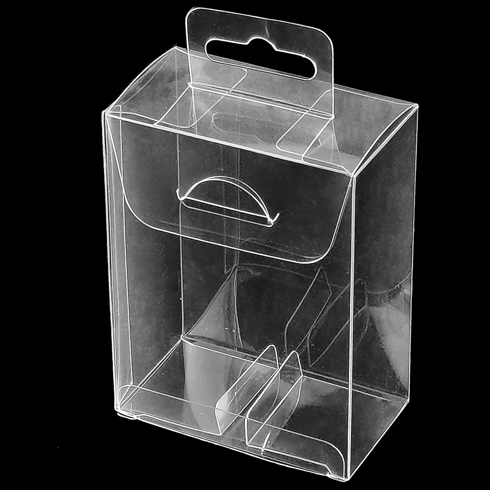 Customized Pvc clear Box Pet Plastic Packaging Box pp Folding Blank square Folding Storage Box