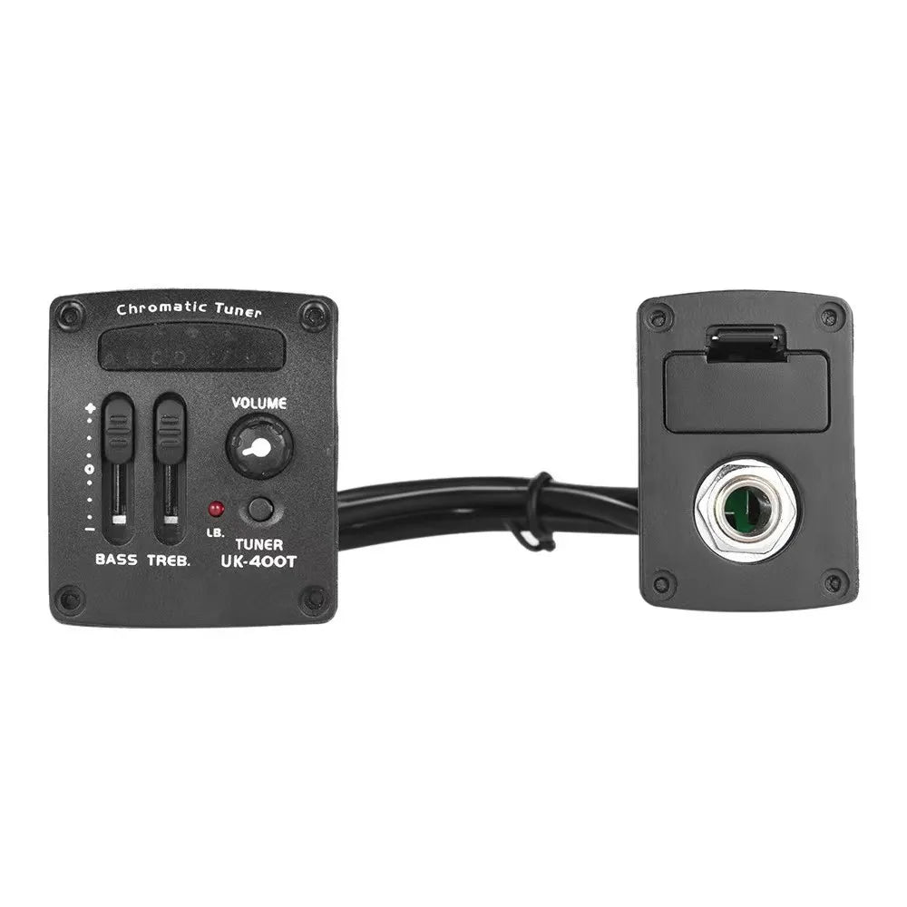 UK-400T Ukulele LCD 3 Band EQ Equalizer Chromatic Tuner Pickup