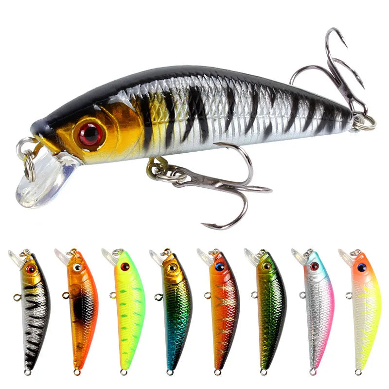 70mm 7.9g Plastic Sinking Minnow Jerkbait Fishing Lure for Carp in Rivers & Lakes Saltwater Pesca Artificial Wobblers