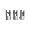 Aluminium Cable Wire Hanging Sign Clip for Gallery Art Dia.13mm*26mm for Ceiling Wall Way Signage Display System Brackets