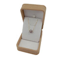 18 Inch  Wholesales 925 Sterling Silver Nature Pearl Pendant Necklace100% Nature Freshwater Big Perfect Round Pearl  9-10 mm