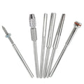 2.35mm/3mm Shank Sandpaper Clamp Rod Rotary Grinder Fixing Connecting Rod Sandpaper Polishing Disc Mandrel for Rotary Grinder