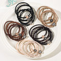 Hot Selling Korean Braided Simple Hair Ties Cute Girls Rubber Bands Hair Wholesale Women Versatile Hair Rope Ornament