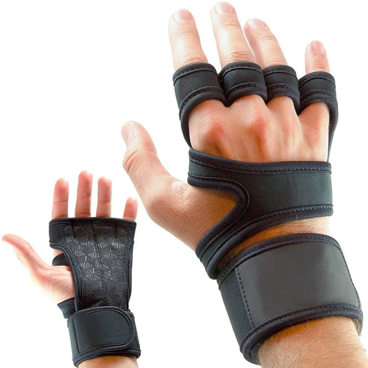 2026 Wholesale Coexistence Unisex Half Finger Fitness Workout Sports Bodybuilding Training Custom Logo Cycling Gym Weight Rubber