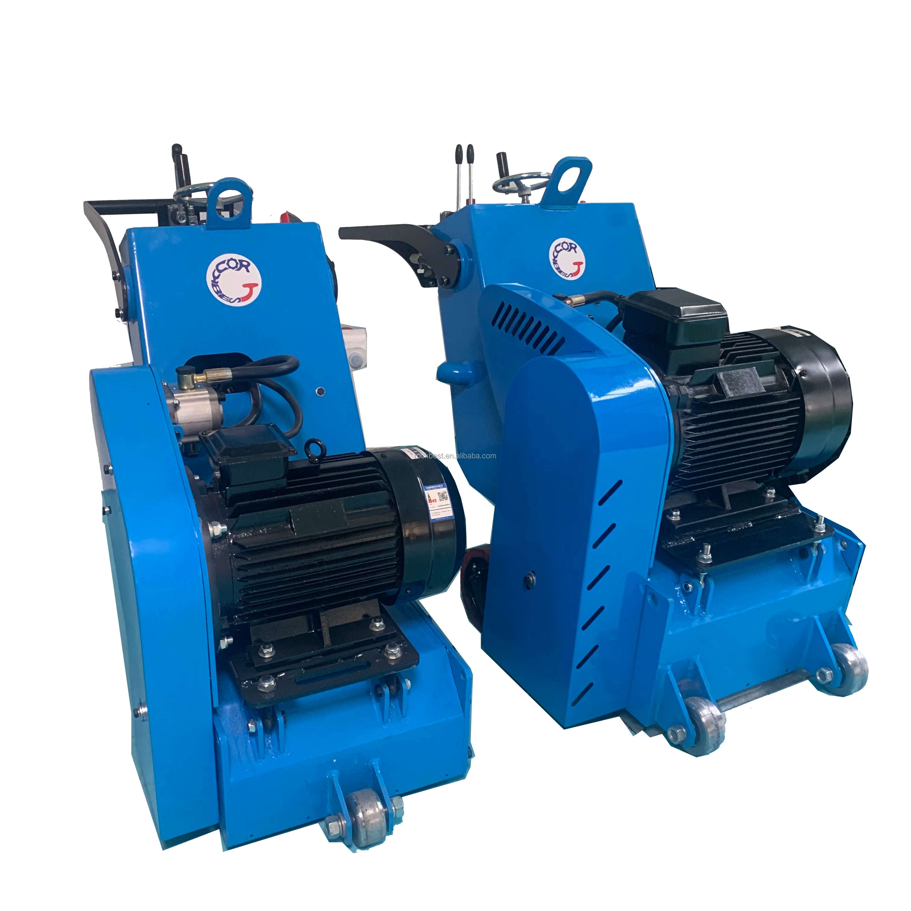 Road Machinery Used ROCKBEST Heavy Duty Fully Hydraulic Concrete Scarifier Machine Motor 11kw 380V for Floor Preparation