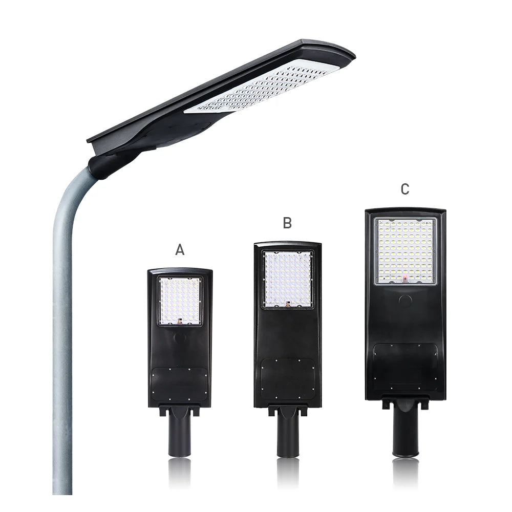 KCD Factory Price Lampadaire Solaire 12v LED Outdoor Lights Dusk to Dawn IP67 Waterproof 2000 Watt Solar Street Light