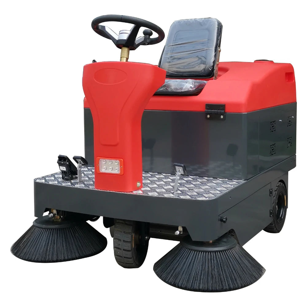 Electric outdoor intelligent machinery automatic walking battery street floor road sweeper for  Supermarket/shopping mall/park/s