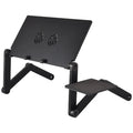 Adjustable Computer Stand with Cooling Fan Table Laptop Standing Desk Ergonomic Adjustable Laptop Stand for Bed