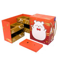 Wholesale Custom Festival Gift Box Paperboard Boxes Varnishing Matt Lamination Embossing for Recyclable Cosmetic Packaging