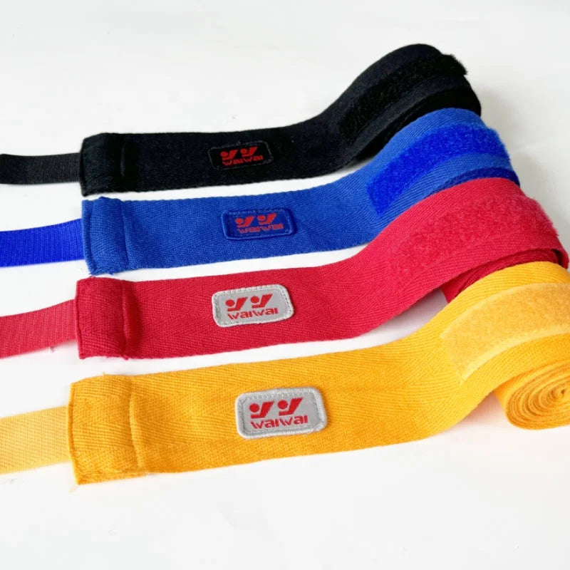 Boxing Hand Wraps Wrist Straps Training Bandages Fitness Safety Cotton Kick Boxing Bandages for Hands