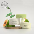 RiGHT PLASTIC RJ Wholesale Plastic Ecofriendly PP Jar 50/80/120ml Luxury Custom Cosmetic Package Hair Mask Gel Body Scrub Jar