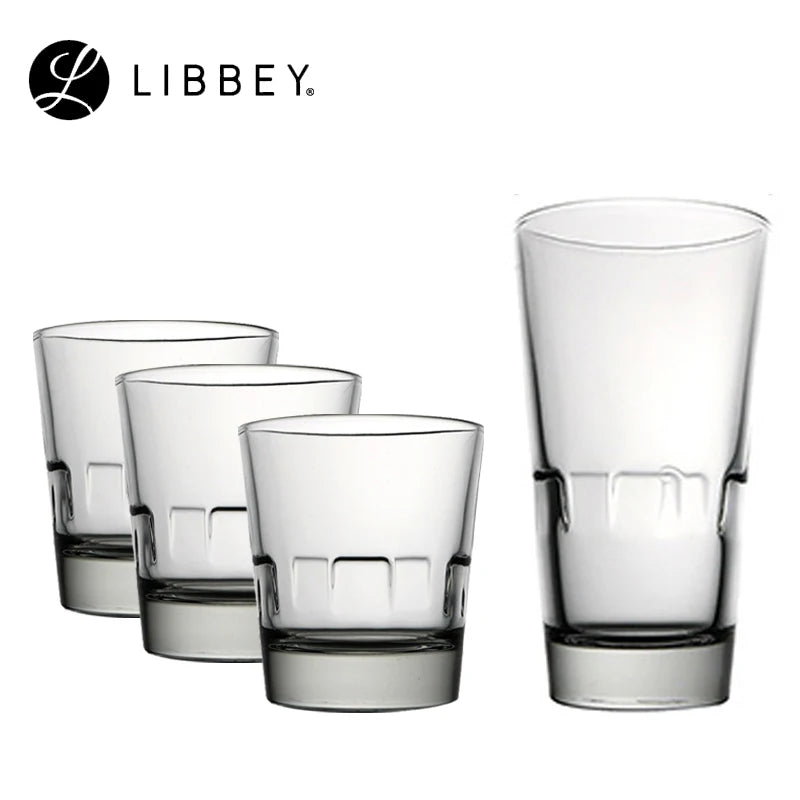 Libbey Glass 207ml 296ml 355ml Juice Beer Drinking Glass for Hotel Restaurant Use Highball Glass Verre a Eau
