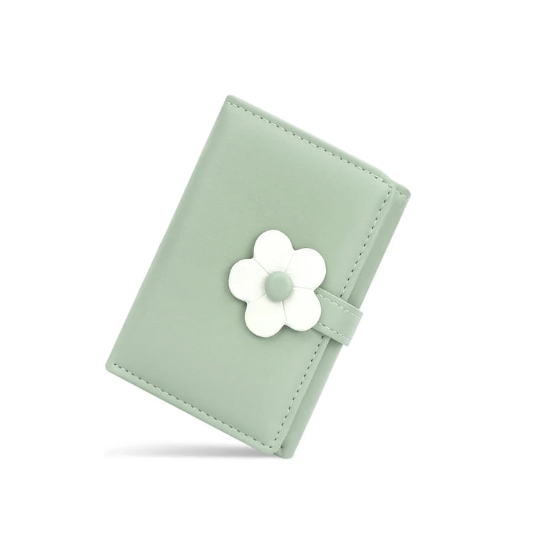 Women's Ins Fashion Simple Multi-Card Wallet RFID Open Closure Type