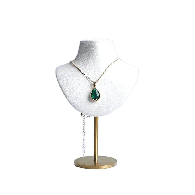 Jewellery Store Neck Display Rack Necklace Bust Mannequin Holder Stand for Photography