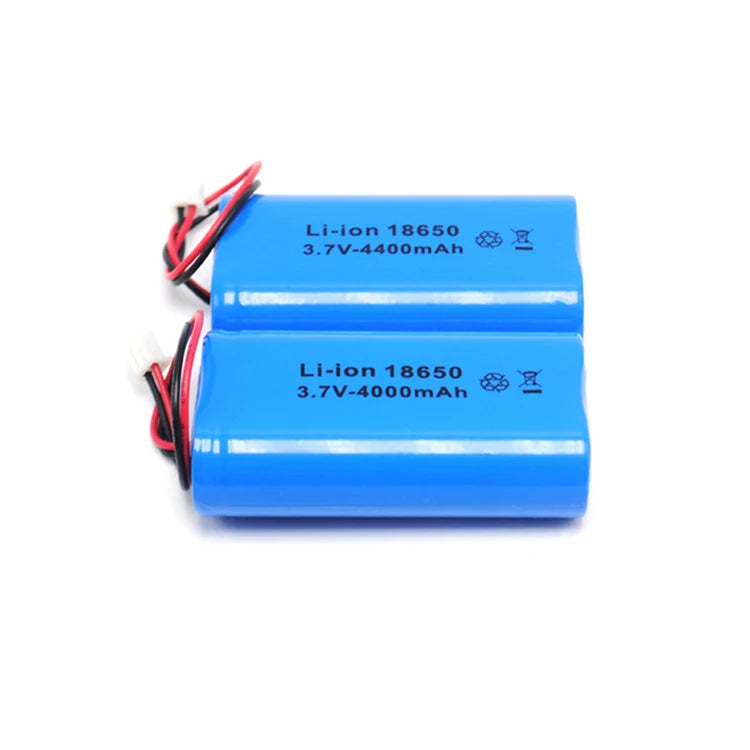 Rechargeable 18650 4000mah 4400mAh 1S2P Li-ion Battery Pack 3.7v Lithium Battery Energizer Battery