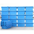 Factory Sale Heavy Duty Large Logistics Nest Tote PP Material Injection Molding Eco-Friendly Plastic Box Warehouse Attached Lid