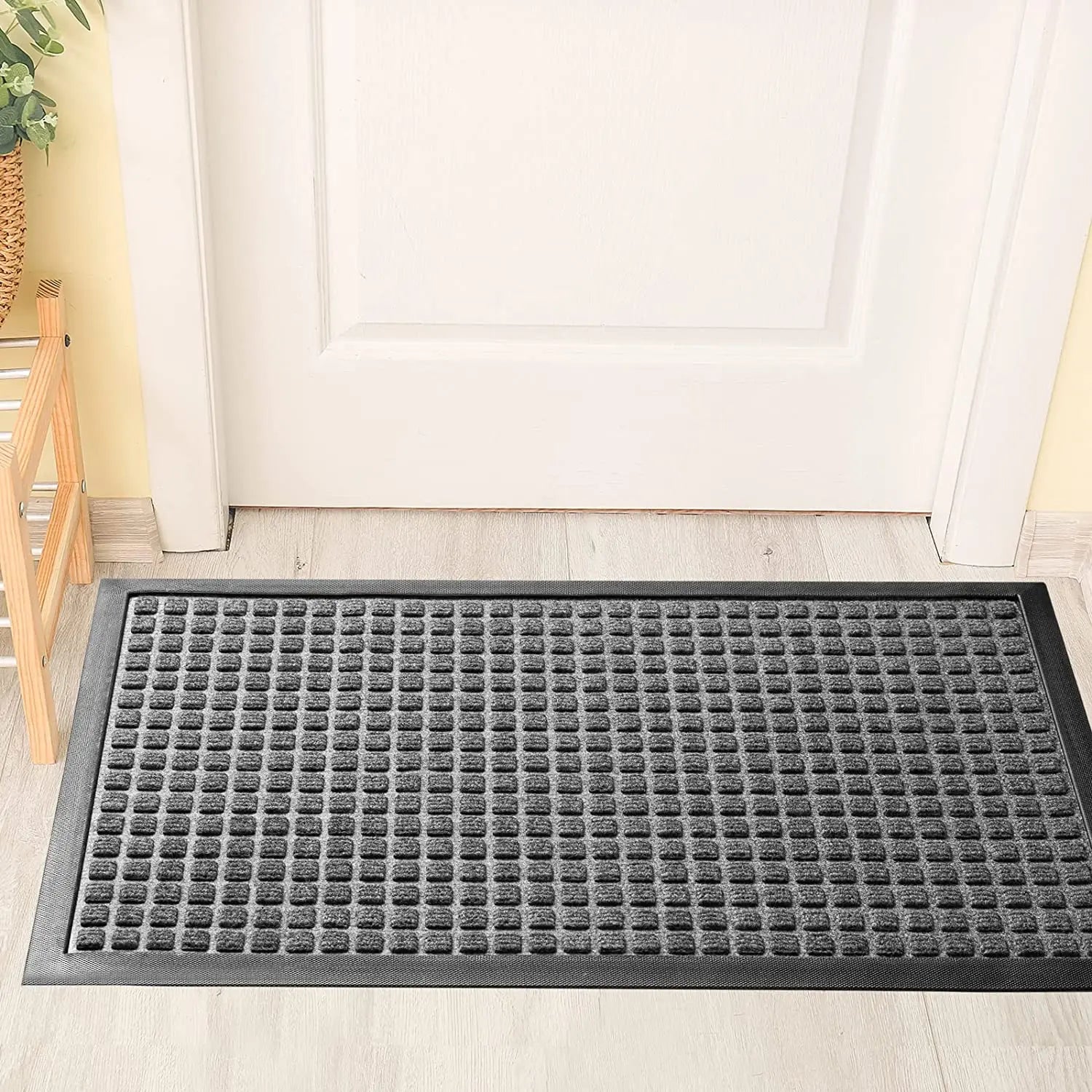 Wholesale Custom Modern Design Indoor/Outdoor Door Mat with Non-Slip Rubber Backing Rubber Floor Mats for Home Entrance