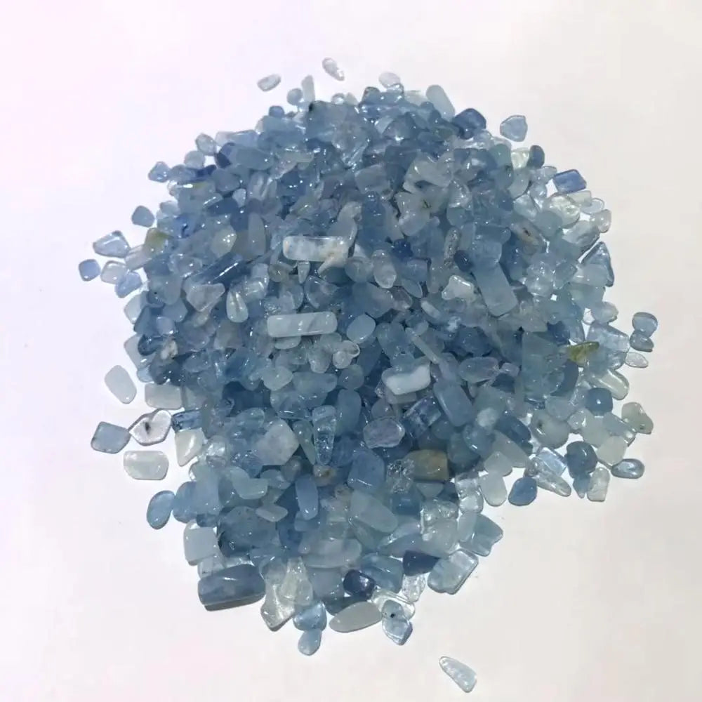 Wholesale High Quality Aquamarine Crystal Tumbled Crushed Gravel Other Crystal Crafts