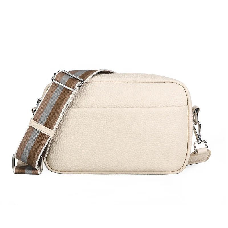 Women's Luxury Small Crossbody Purse Cheap Zipper Closure Lady Shoulder Bag Polyester Lining Handbag for Girls