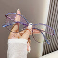 Women's New Fashion Anti-Blue Blocking Optical Glasses Versatile Stylish Computer-Style Frames